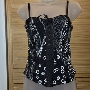 Chic Black and White Women's Camisole